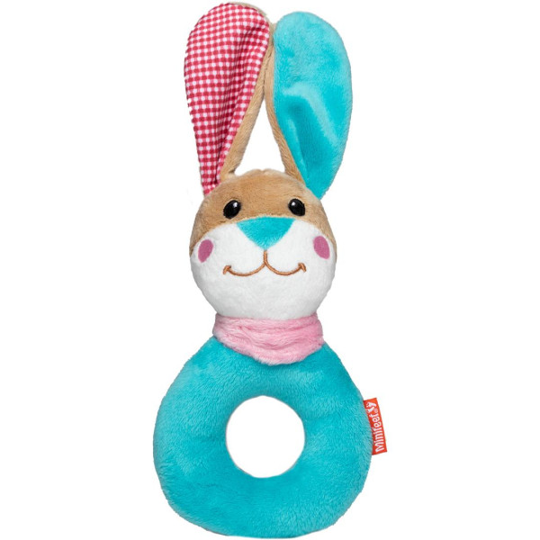 Greifling Hase mit Rassel - rund