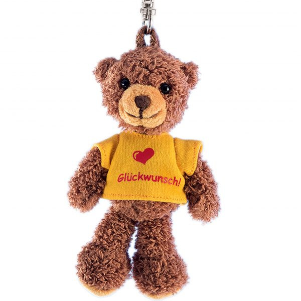 Anhänger Teddy Herzlichen Glückwunsch