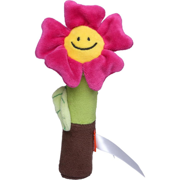 Greifling Blume mit Quietschfunktion